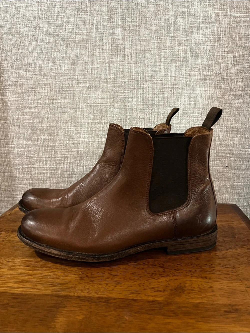 FRYE Tyler Flex Chelsea Boots - Cognac - Men’s 8.5